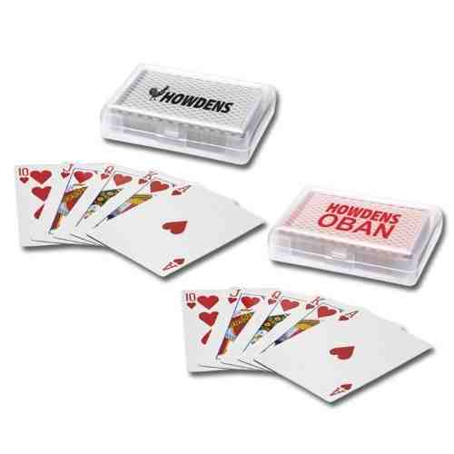 Reno playing cards set in case